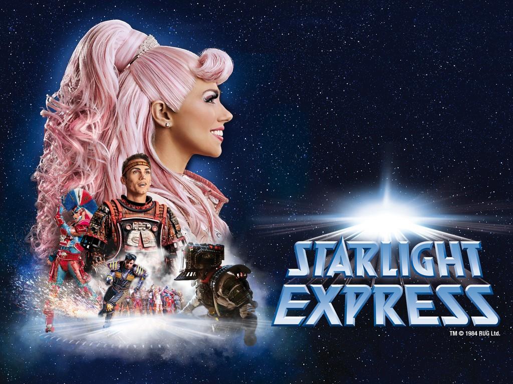 Werbeposter von Starlight Express