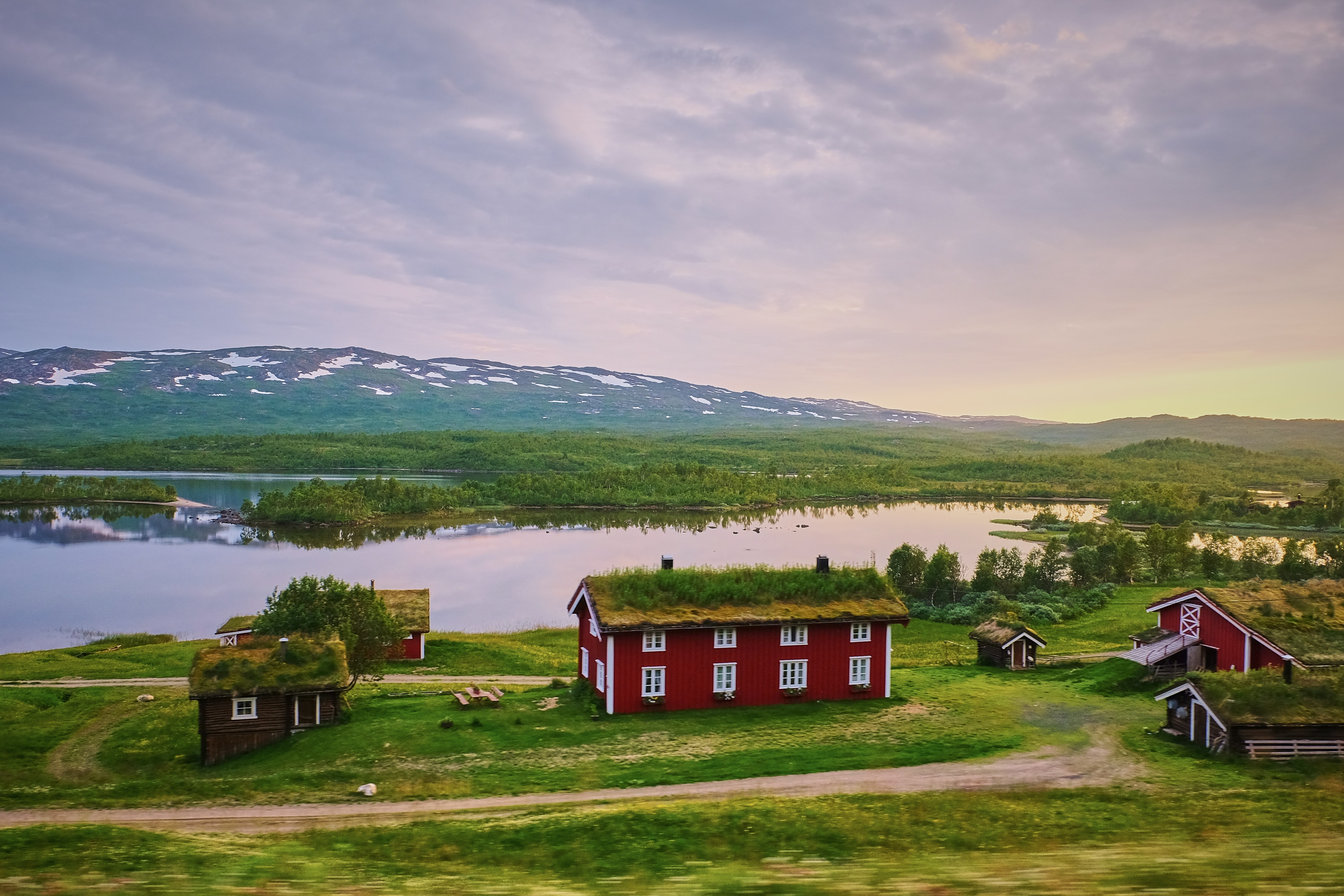 Landschaft in Schweden