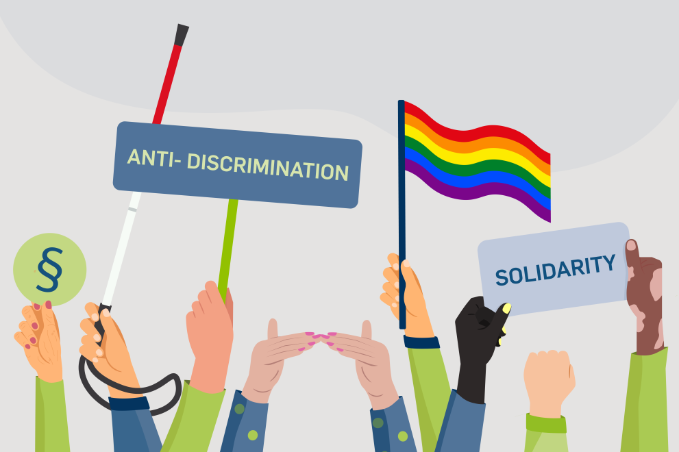 Against discrimination