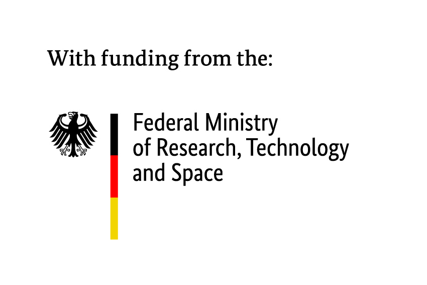 Logo: Funding from the Federal Ministry of Research, Technology and Space