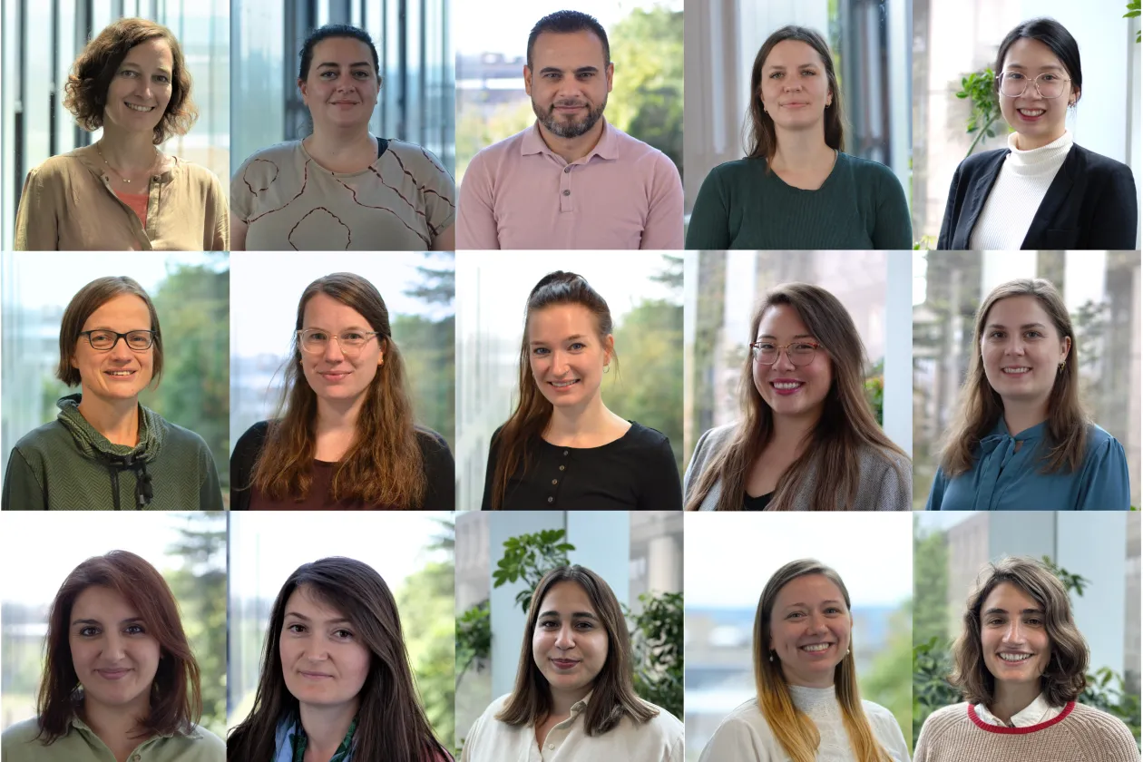 Collage der RUBiss Mitarbeiter*innen