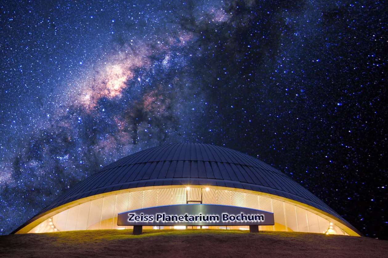 Das Bild zeigt das Planetarium Bochum