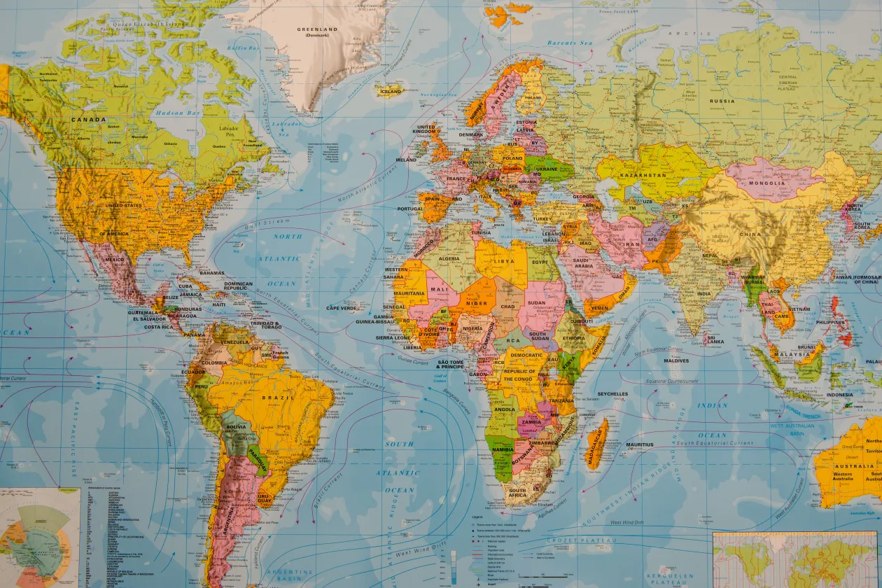 Weltkarte