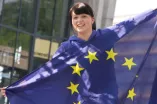 Erasmus Flagge vor Audimax