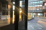 Welcome Centre Gebaeude Fenster