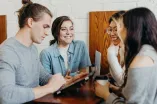 Group of students sitting at a table