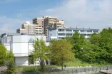 Uni-Forum Exterior View Bridge