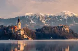 Slowenien Bleder See