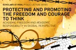 Protecting and promoting the freedom and courage to think