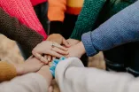 Hands together