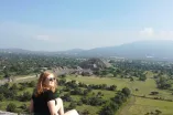Student Sitting with Great View