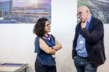 People talking during the Coffee break at the Academic Freedom Forum