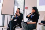 Panelist speaking at the Academic Freedom Forum