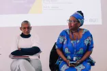 Two Panelists at the Academic Freedom Forum