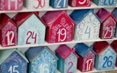 photo of an Advent calendar 