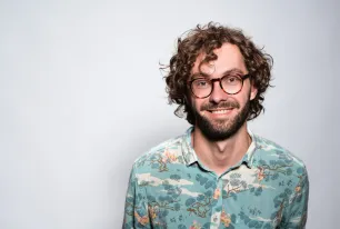 Guy Smiling Glasses
