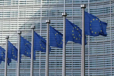 Europa-Flaggen