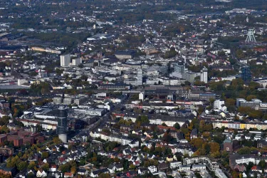 Aerial view of Bochum