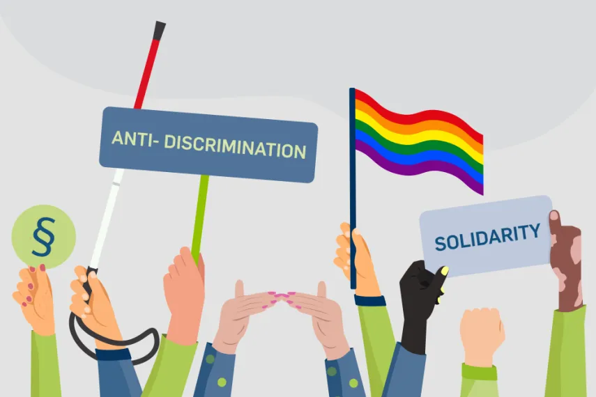 Against discrimination