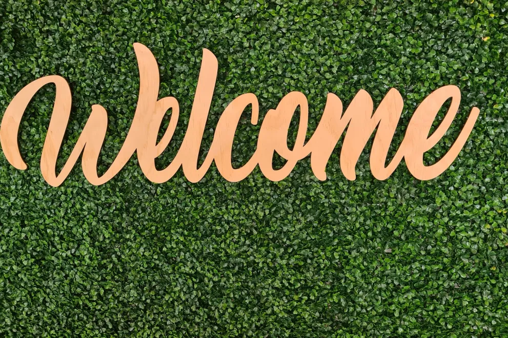 Welcome Sign