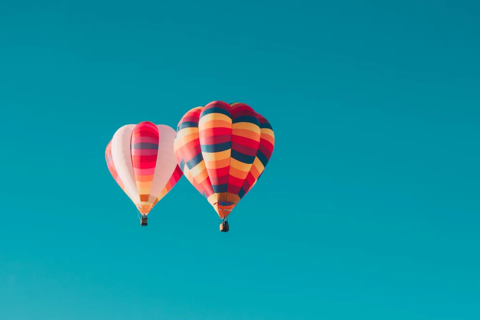 Heißluftballons