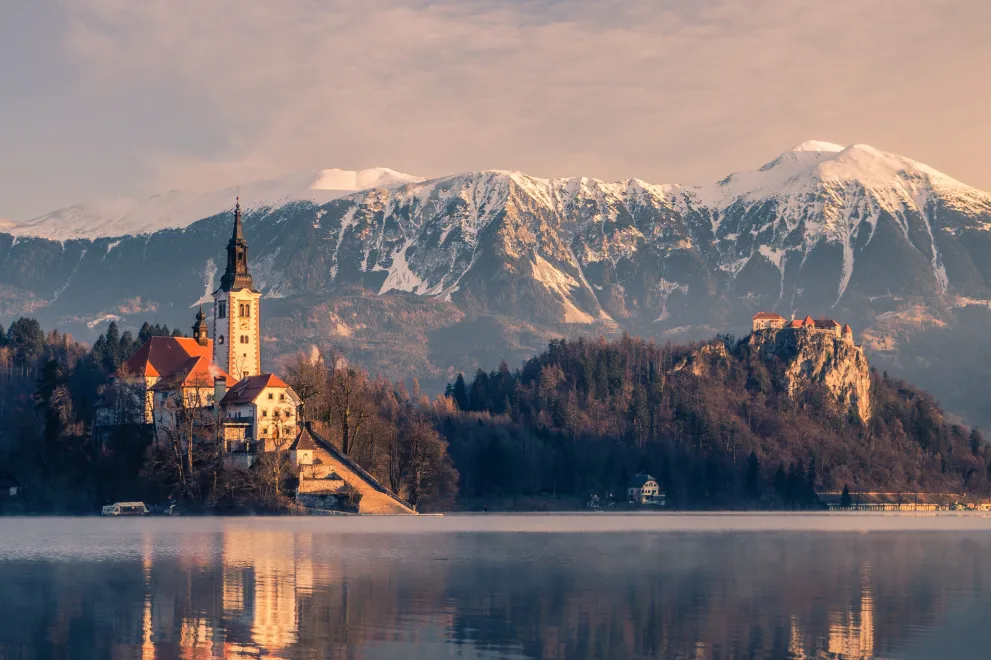 Slowenien Bleder See