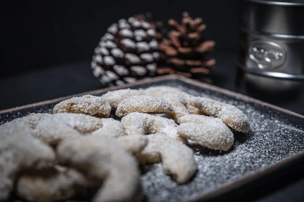 photo of vanilla crescents