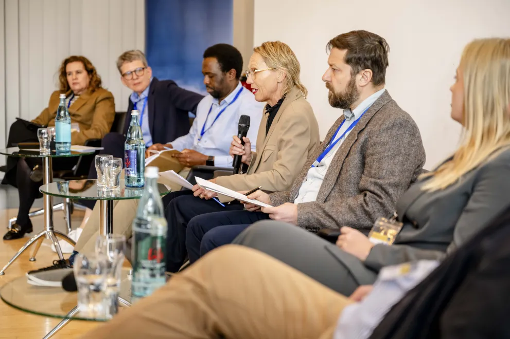 Panelists at the Academic Freedom Forum